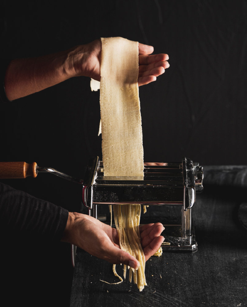 Handmade pasta dough